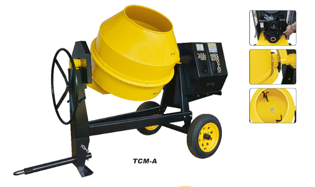CE 일렉트릭 셈프룬 콘크리트 혼합기 기계 7.5HP 공사 매체는 분류했습니다 1