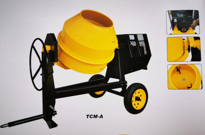 CE 일렉트릭 셈프룬 콘크리트 혼합기 기계 7.5HP 공사 매체는 분류했습니다 0