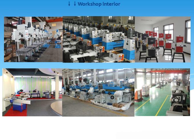 금속 전단 커터를 회전시키는 기계 판을 깎는 ISO 9001 벤치 2