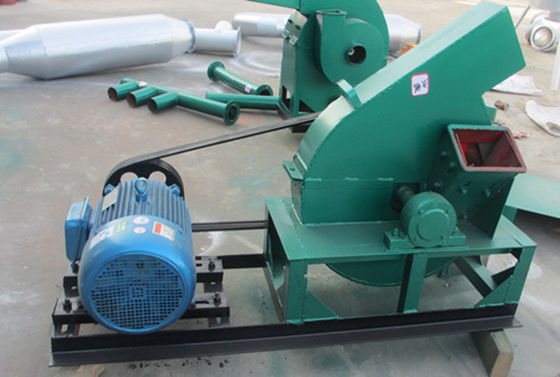 목재 슬라이서 나무 조각 기계 5.5HP 가지 기운찬 문서 분쇄기
