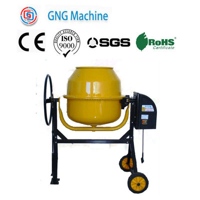 오렌지색 작은 전기 콘크리트 혼합기 ISO 9000 150l 시멘트 믹서