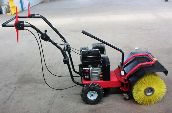 6.5HP Snow Power Brush Sweeper Walk Behind Recoil Starter High Flexibility