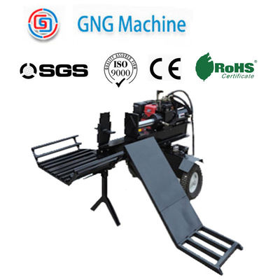 9HP 휘발유 톱밥 제조기 자동적 공급 목재 원목 분배기
