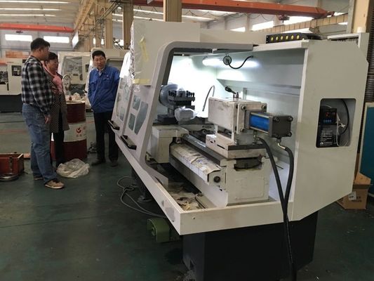 CE 인증 CNC 금속 선반 수평선상고 정밀도 선반 기계